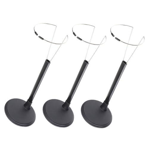 FUNNETOYU 3 Stück Puppenbestand Puppen für Mädchen Halter Steht Babypuppen einfaches Puppenregal Puppenaufbewahrungsständer Puppenmodellständer Kleiner Puppenständer PVC Schwarz FUNNETOYU 3 Stück Puppenbestand Puppen für Mädchen Halter Steht Babypuppen einfaches Puppenregal Puppenaufbewahrungsständer Puppenmodellständer Kleiner Puppenständer PVC Schwarz von FUNNETOYU