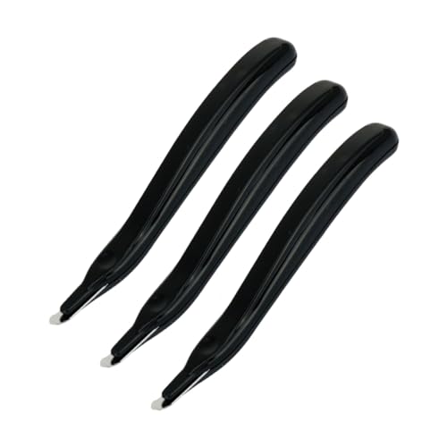 FUNNETOYU 3 Stück Teiliges Heftklammerentferner Handlicher Nagelzieher aus Kunststoff Labor Sparendes Design Schnelles Entfernen ohne Materialschäden Leicht und Sicher Schwarz ohne Logo für FUNNETOYU 3 Stück Teiliges Heftklammerentferner Handlicher Nagelzieher aus Kunststoff Labor Sparendes Design Schnelles Entfernen ohne Materialschäden Leicht und Sicher Schwarz ohne Logo für von FUNNETOYU