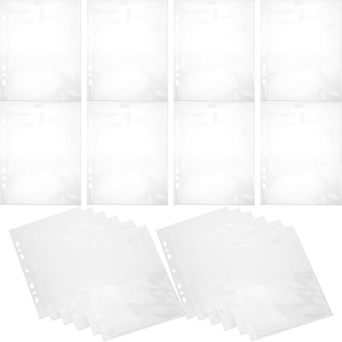 FUNNETOYU 30 Blatt Foto Schutzhüllen für Ordner mit Vorgestanzten Löchern Transparente Archivseiten für Fotos Postkarten und Rezeptkarten Klare Doppelseitige Einlagen FUNNETOYU 30 Blatt Foto Schutzhüllen für Ordner mit Vorgestanzten Löchern Transparente Archivseiten für Fotos Postkarten und Rezeptkarten Klare Doppelseitige Einlagen von FUNNETOYU
