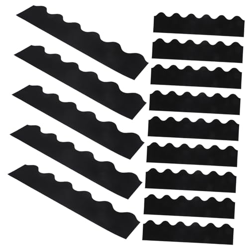 FUNNETOYU 30 Blatt Schwarze Border Aufkleber für Pinnwände Ablösbare Dekorationsstreifen für Schule Büro Klassenzimmer und FUNNETOYU 30 Blatt Schwarze Border Aufkleber für Pinnwände Ablösbare Dekorationsstreifen für Schule Büro Klassenzimmer und von FUNNETOYU