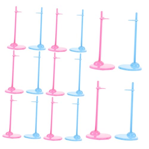 FUNNETOYU 30 Stück Teiliges Puppenständer mit Stabiler Basis Unterstützung für Ihre Puppen und Blau zum Ausstellen und Ankleiden von Spielzeugpuppen FUNNETOYU 30 Stück Teiliges Puppenständer mit Stabiler Basis Unterstützung für Ihre Puppen und Blau zum Ausstellen und Ankleiden von Spielzeugpuppen von FUNNETOYU