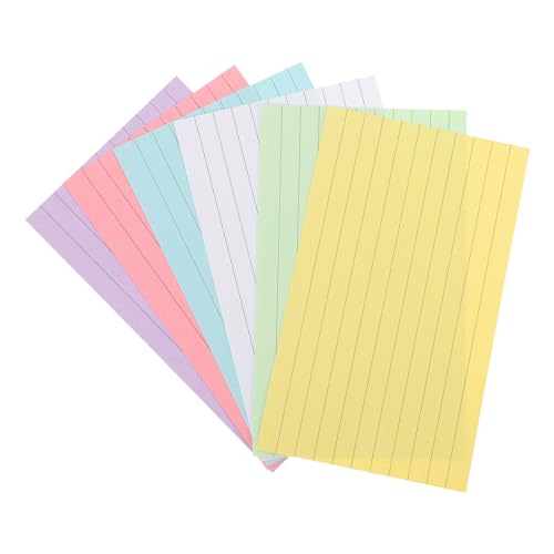 FUNNETOYU 300 Blatt Farbige Indexkarten Praktische Notizkarten für Büro Schule und Zuhause für To Do Listen Lernkarten und Kreative Anwendungen Farben FUNNETOYU 300 Blatt Farbige Indexkarten Praktische Notizkarten für Büro Schule und Zuhause für To Do Listen Lernkarten und Kreative Anwendungen Farben von FUNNETOYU