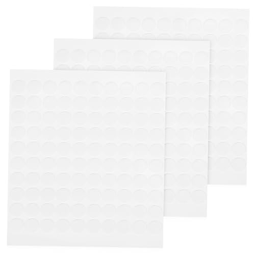 FUNNETOYU 300Stücke Transparente Doppelseitige Klebepunkte für DIY Basteln und Dekoration Selbstklebende Aufkleber für Fotos Poster von FUNNETOYU