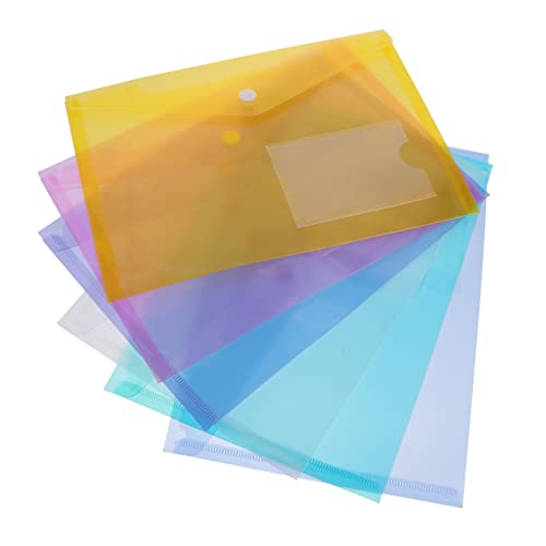 FUNNETOYU 30Stücke Dokumentenbeutel Teilig Transparente Dokumententaschen mit Druckknopf für Büro und Schule zur Aufbewahrung von Unterlagen Stiften und Quittungen FUNNETOYU 30Stücke Dokumentenbeutel Teilig Transparente Dokumententaschen mit Druckknopf für Büro und Schule zur Aufbewahrung von Unterlagen Stiften und Quittungen von FUNNETOYU