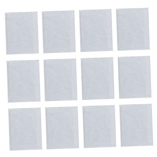 FUNNETOYU 30Stücke Selbstklebende Kartenhüllen Transparente Etikettenhalter für Fotos Namenskarten und Preisschilder für Büro Schule Reisen und Supermärkte von FUNNETOYU