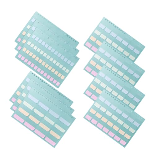 FUNNETOYU 316 Stück Portable Sticky Tabs Multifunktionale Haftnotizen für Bücher Beschreibbar Bunte Index Tabs für Büro und Zuhause FUNNETOYU 316 Stück Portable Sticky Tabs Multifunktionale Haftnotizen für Bücher Beschreibbar Bunte Index Tabs für Büro und Zuhause von FUNNETOYU