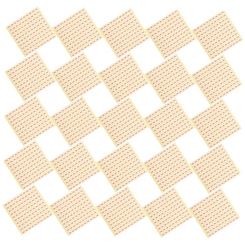 FUNNETOYU 3200Stücke Selbstklebende Rote Etiketten Runde Aufkleber zur Produktinspektion Abnehmbar für Werkstätten und Heimgebrauch von FUNNETOYU