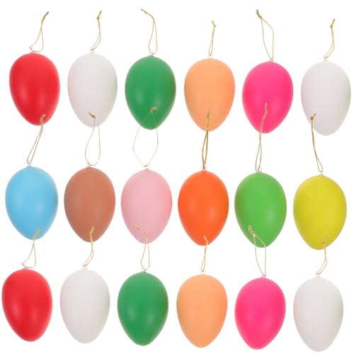 FUNNETOYU 36 Stück Ostereier Ostern gefüllte Eier für kinderspielzeug 0stergeschenke easter Handbemalte Eierverzierungen festliche Eierverzierungen Plastik Yellow FUNNETOYU 36 Stück Ostereier Ostern gefüllte Eier für kinderspielzeug 0stergeschenke easter Handbemalte Eierverzierungen festliche Eierverzierungen Plastik Yellow von FUNNETOYU