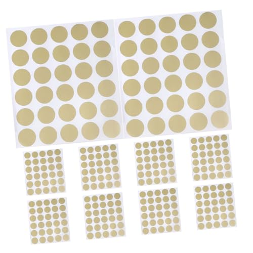 FUNNETOYU 360 Stück Aufkleber Gold Selbstklebend Runde Etiketten für Diy Überraschungspreise Party Spiele Hochzeitsspiele Belohnungskarten FUNNETOYU 360 Stück Aufkleber Gold Selbstklebend Runde Etiketten für Diy Überraschungspreise Party Spiele Hochzeitsspiele Belohnungskarten von FUNNETOYU