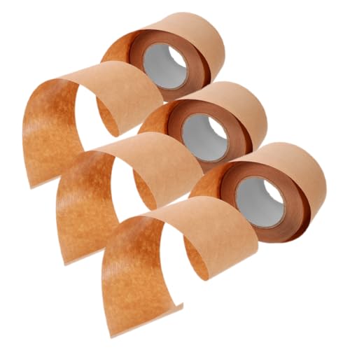 FUNNETOYU 3Rollen Braunes Klebeband Starkes Selbstklebendes Packband für Kartonverpackung Beschreibbar für Zuhause und Transport FUNNETOYU 3Rollen Braunes Klebeband Starkes Selbstklebendes Packband für Kartonverpackung Beschreibbar für Zuhause und Transport von FUNNETOYU