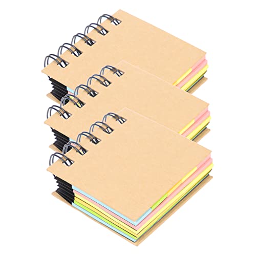 FUNNETOYU 3Stücke Notizblock für Büro und Schule Spiral Notizblätter für Tägliche Planung und Leicht für Zuhause FUNNETOYU 3Stücke Notizblock für Büro und Schule Spiral Notizblätter für Tägliche Planung und Leicht für Zuhause von FUNNETOYU