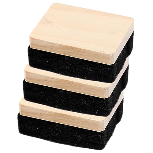 FUNNETOYU 3Stücke Tafelradierer aus Holz und Filz Multifunktionale Radierer für Whiteboards und Kreidetafeln für Schule Büro und Unterricht FUNNETOYU 3Stücke Tafelradierer aus Holz und Filz Multifunktionale Radierer für Whiteboards und Kreidetafeln für Schule Büro und Unterricht von FUNNETOYU