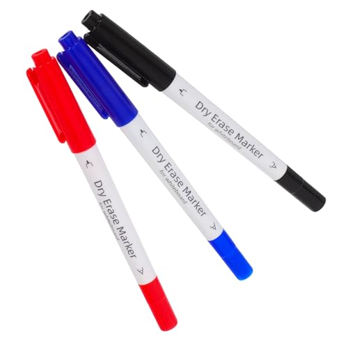 FUNNETOYU 3pcs Dual Tipp Eladerable Whiteboard -marker Doppelend Trockener Löschmarkierungen Flüssige Kreidestifte Für Das Büro Des Klassenzimmers in Der Heimschule FUNNETOYU 3pcs Dual Tipp Eladerable Whiteboard -marker Doppelend Trockener Löschmarkierungen Flüssige Kreidestifte Für Das Büro Des Klassenzimmers in Der Heimschule von FUNNETOYU