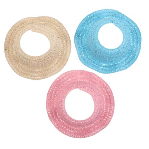 FUNNETOYU 3stücke Strick-strandmütze Für Puppen Kleine DIY-mütze Mini-puppenmütze Zum Basteln Puppenhut Strickmütze Für Puppenköpfe Mini-sonnenaccessoires Für Puppen FUNNETOYU 3stücke Strick-strandmütze Für Puppen Kleine DIY-mütze Mini-puppenmütze Zum Basteln Puppenhut Strickmütze Für Puppenköpfe Mini-sonnenaccessoires Für Puppen von FUNNETOYU