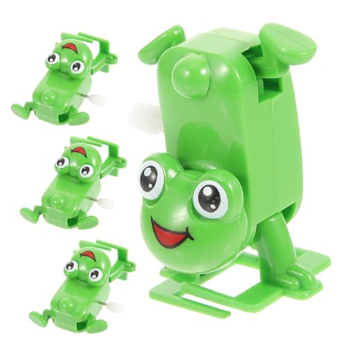 FUNNETOYU 4 Stück Teiliges Aufziehspielzeug Kleine Froschform für Kompakt Niedlich als Mitgebsel und Spielerisch Aufmerksamkeit Fördernd FUNNETOYU 4 Stück Teiliges Aufziehspielzeug Kleine Froschform für Kompakt Niedlich als Mitgebsel und Spielerisch Aufmerksamkeit Fördernd von FUNNETOYU
