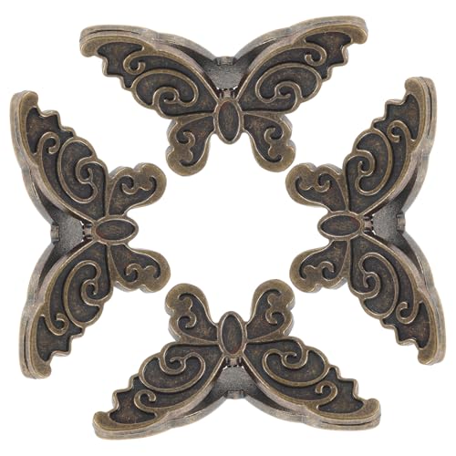 FUNNETOYU 4 Stück Teiliges Binderclips Schmetterlingsform Kleine Büroklammern für Papier Dokumente Notizbücher Vielseitig für Büro Schule Zuhause FUNNETOYU 4 Stück Teiliges Binderclips Schmetterlingsform Kleine Büroklammern für Papier Dokumente Notizbücher Vielseitig für Büro Schule Zuhause von FUNNETOYU