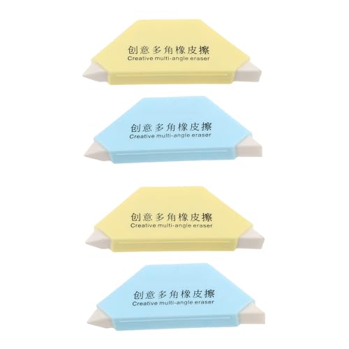 FUNNETOYU 4 Stück Teiliges Knetgummi mit Multifunktionalen Mehrwinkel Kanten Weichem Material für Schonendes Radieren Präzises Skizzieren und Zeichnen für Kunststudenten und Professionelle FUNNETOYU 4 Stück Teiliges Knetgummi mit Multifunktionalen Mehrwinkel Kanten Weichem Material für Schonendes Radieren Präzises Skizzieren und Zeichnen für Kunststudenten und Professionelle von FUNNETOYU