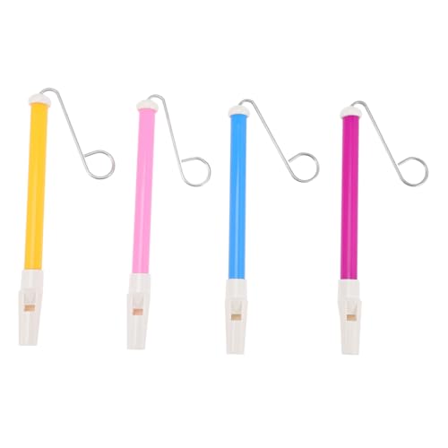 FUNNETOYU 4 Stück Teiliges Kunststoff Slide Whistle Buntes Musikinstrument für Einstellbare Gleitpfeife als Partyzubehör und für Jungen und Mädchen FUNNETOYU 4 Stück Teiliges Kunststoff Slide Whistle Buntes Musikinstrument für Einstellbare Gleitpfeife als Partyzubehör und für Jungen und Mädchen von FUNNETOYU