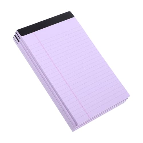 FUNNETOYU 4 Stück Teiliges Liniert Abreißbares Memo pad aus Papier Praktisches Schreibblock für Büro Schule Studenten und Reisen FUNNETOYU 4 Stück Teiliges Liniert Abreißbares Memo pad aus Papier Praktisches Schreibblock für Büro Schule Studenten und Reisen von FUNNETOYU