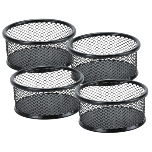 FUNNETOYU 4 Stück Teiliges Mesh Büroklammerhalter Stapelbar Organizer für Büroklammern Kleinteile und Bürobedarf Robuster Leicht zu Reinigender Aufbewahrungsbehälter für Schule Home Office FUNNETOYU 4 Stück Teiliges Mesh Büroklammerhalter Stapelbar Organizer für Büroklammern Kleinteile und Bürobedarf Robuster Leicht zu Reinigender Aufbewahrungsbehälter für Schule Home Office von FUNNETOYU