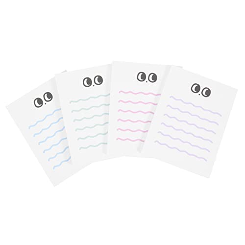 FUNNETOYU 4 Stück Teiliges To Do Memo Pad Buntes Tragbares Haftfreies Schreibpapier Vielseitiger Notizblock für Schüler Büro und Tägliche Planung FUNNETOYU 4 Stück Teiliges To Do Memo Pad Buntes Tragbares Haftfreies Schreibpapier Vielseitiger Notizblock für Schüler Büro und Tägliche Planung von FUNNETOYU