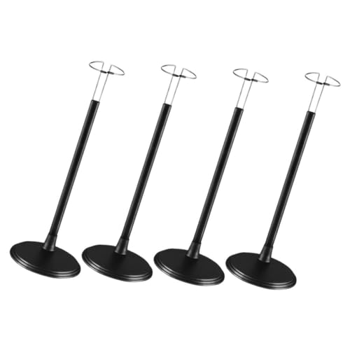 FUNNETOYU 4 Stück Verstellbarer Puppenständer Elegante Schwarze Halterung für Große Puppen Einfach Aufzubauen Stilvolles Design für DIY Puppen Displays und Figuren Dekoration FUNNETOYU 4 Stück Verstellbarer Puppenständer Elegante Schwarze Halterung für Große Puppen Einfach Aufzubauen Stilvolles Design für DIY Puppen Displays und Figuren Dekoration von FUNNETOYU