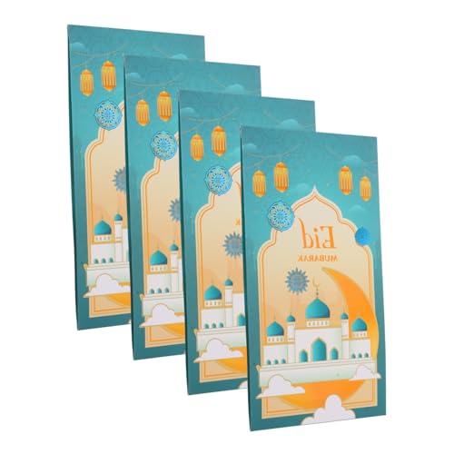 FUNNETOYU 4 Stück rote umschläge für eid festival umschlag eid mubarak geldumschlag Eid Mubarak Grußkartenumschläge briefumschläge Eid-Geld-Umschläge Grußkarten Tasche Papier Blue FUNNETOYU 4 Stück rote umschläge für eid festival umschlag eid mubarak geldumschlag Eid Mubarak Grußkartenumschläge briefumschläge Eid-Geld-Umschläge Grußkarten Tasche Papier Blue von FUNNETOYU