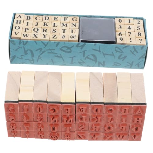 FUNNETOYU 40 Stück Teiliges Holzstempel mit Großbuchstaben Alphabet Kleine Scrapbooking Stempel für DIY Basteln Handliche Holzstempel für Briefmarken und Journaling für Kreative und FUNNETOYU 40 Stück Teiliges Holzstempel mit Großbuchstaben Alphabet Kleine Scrapbooking Stempel für DIY Basteln Handliche Holzstempel für Briefmarken und Journaling für Kreative und von FUNNETOYU