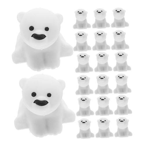 FUNNETOYU 40 Stück Teiliges Niedliche Radiergummis in Polar Bear Form Detailreich Gestaltet als Lustige Schulmaterialien und Partygeschenke für Klassenzimmer und Kinderveranstaltungen FUNNETOYU 40 Stück Teiliges Niedliche Radiergummis in Polar Bear Form Detailreich Gestaltet als Lustige Schulmaterialien und Partygeschenke für Klassenzimmer und Kinderveranstaltungen von FUNNETOYU