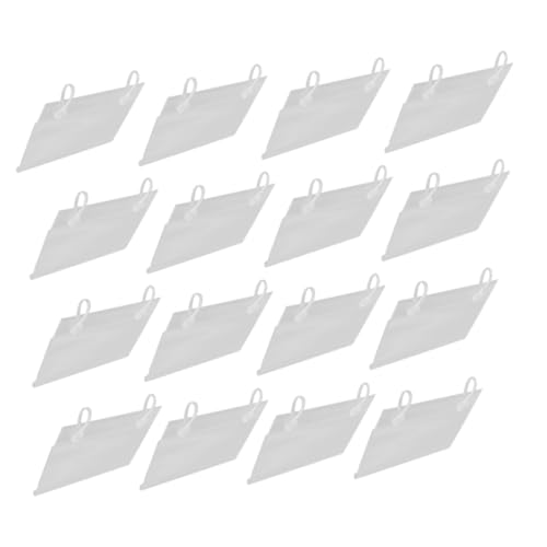FUNNETOYU 40 Stück Teiliges Transparentes Preisschildhalter PVC Praktische Preisschilderhalter für Supermarkt Langlebig Schützende Etikettenhalter für Regal Kühlschrankanzeige FUNNETOYU 40 Stück Teiliges Transparentes Preisschildhalter PVC Praktische Preisschilderhalter für Supermarkt Langlebig Schützende Etikettenhalter für Regal Kühlschrankanzeige von FUNNETOYU