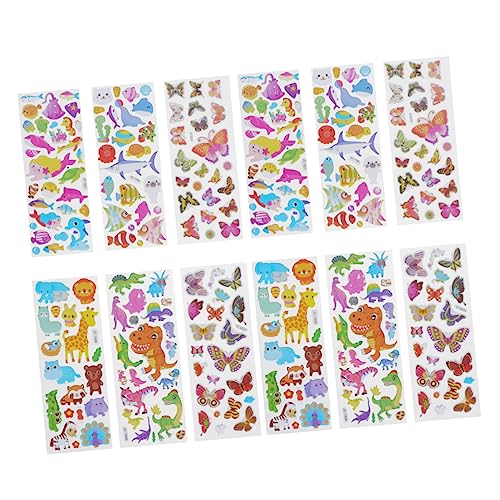FUNNETOYU 40blätter Cartoon Sticker Für Junge Mädchen Kreative Aufkleber Tier Schmetterling Dinosaurier Basteln Von Tagebüchern Fotoalben Scrapbooks FUNNETOYU 40blätter Cartoon Sticker Für Junge Mädchen Kreative Aufkleber Tier Schmetterling Dinosaurier Basteln Von Tagebüchern Fotoalben Scrapbooks von FUNNETOYU