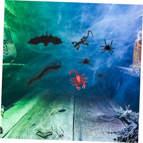 FUNNETOYU 44 Stück Teiliges Realistische Halloween Deko mit Kunststoff Insekten und Spinnen Detailreiche Simulation für Party Streiche und Edukatives für Feierlichkeiten FUNNETOYU 44 Stück Teiliges Realistische Halloween Deko mit Kunststoff Insekten und Spinnen Detailreiche Simulation für Party Streiche und Edukatives für Feierlichkeiten von FUNNETOYU