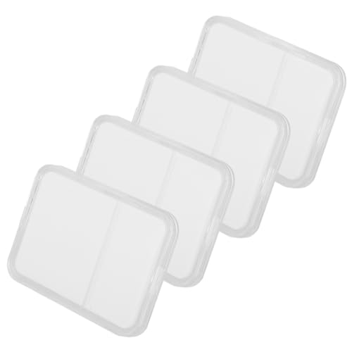 FUNNETOYU 4Stücke Transparente Briefmarken Sammelboxen Aufbewahrungsbox für Stempel für Präsentation und Aufbewahrung von Briefmarkensammlungen Stapelbar FUNNETOYU 4Stücke Transparente Briefmarken Sammelboxen Aufbewahrungsbox für Stempel für Präsentation und Aufbewahrung von Briefmarkensammlungen Stapelbar von FUNNETOYU