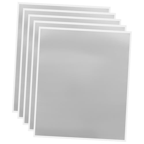 FUNNETOYU 5 Blätter Scratch Off Sticker Silber Selbstklebende Kratzbeschichtung für DIY Scratch Off Karten für Party Schule Geburtstagsfeiern und Kreative Überraschungen FUNNETOYU 5 Blätter Scratch Off Sticker Silber Selbstklebende Kratzbeschichtung für DIY Scratch Off Karten für Party Schule Geburtstagsfeiern und Kreative Überraschungen von FUNNETOYU