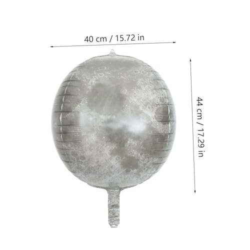 FUNNETOYU 5 Stück Teiliges Aluminium Mond Folienballon Weltraum Party Deko mit Planetenmuster Metallische Science Series Luftballons für Geburtstagsfeier Vielseitig Einsetzbar für FUNNETOYU 5 Stück Teiliges Aluminium Mond Folienballon Weltraum Party Deko mit Planetenmuster Metallische Science Series Luftballons für Geburtstagsfeier Vielseitig Einsetzbar für von FUNNETOYU