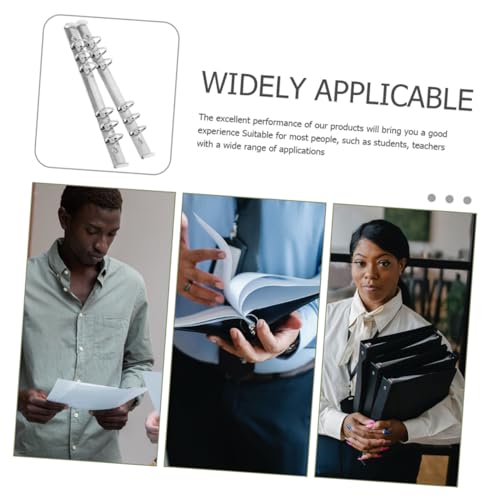 FUNNETOYU 5 Stück Teiliges Metall Ringbuchmechanik für Loose Leaf Notizbücher Langlebige Binder Ringe mit Hoher Härte Ersatz für Kaputte Binderinge Geeignet für Planer und Organizer FUNNETOYU 5 Stück Teiliges Metall Ringbuchmechanik für Loose Leaf Notizbücher Langlebige Binder Ringe mit Hoher Härte Ersatz für Kaputte Binderinge Geeignet für Planer und Organizer von FUNNETOYU