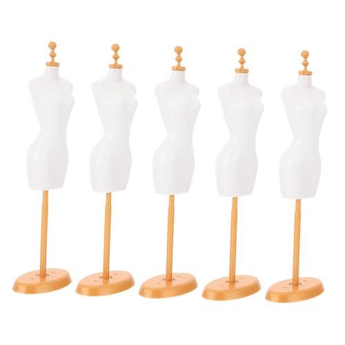 FUNNETOYU 5 Stück Teiliges Puppenständer aus Stabilem Kunststoff Einfacher Puppenkleiderhalter für Aufrechte Präsentation von Kleidern Anzügen und Schmuck für Kreativen und Basteln FUNNETOYU 5 Stück Teiliges Puppenständer aus Stabilem Kunststoff Einfacher Puppenkleiderhalter für Aufrechte Präsentation von Kleidern Anzügen und Schmuck für Kreativen und Basteln von FUNNETOYU