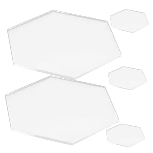 FUNNETOYU 5 Stück Teiliges Transparente Sechseckige Tischkärtchen Platzkarten mit Stabilem Standfuß für Hochzeit Party Namenskarten Blanko DIY Tischdekoration FUNNETOYU 5 Stück Teiliges Transparente Sechseckige Tischkärtchen Platzkarten mit Stabilem Standfuß für Hochzeit Party Namenskarten Blanko DIY Tischdekoration von FUNNETOYU