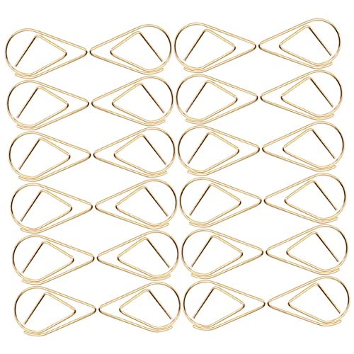 FUNNETOYU 50 Stück Förmige Büroklammern aus Metall Mini Papierclips für Kreative Anwendungen für Schule Büro und DIY Projekte FUNNETOYU 50 Stück Förmige Büroklammern aus Metall Mini Papierclips für Kreative Anwendungen für Schule Büro und DIY Projekte von FUNNETOYU