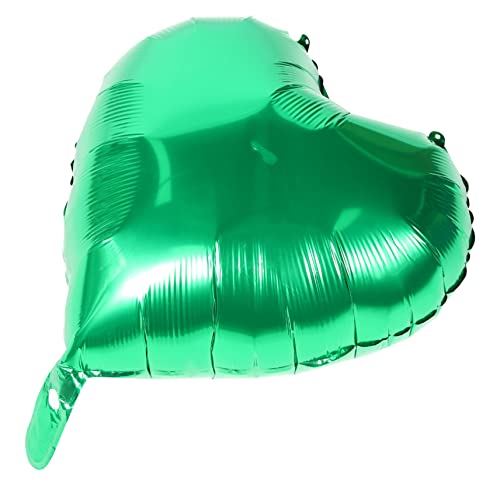 FUNNETOYU 50 Stück Folienballons Runden Dekorationen Party Herz Ballons Festival-folienballon St. Patrick's Day Kulisse Deko-ballon Sternballons Green Aluminiumfolie FUNNETOYU 50 Stück Folienballons Runden Dekorationen Party Herz Ballons Festival-folienballon St. Patrick's Day Kulisse Deko-ballon Sternballons Green Aluminiumfolie von FUNNETOYU