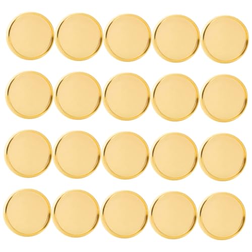 FUNNETOYU 50 Stück Goldene Elektrobeschichtete Buchbinderinge Buchbindescheiben für DIY Lose Ordner Stabile Binder Clips zum Organisieren von Notizen und Dokumenten FUNNETOYU 50 Stück Goldene Elektrobeschichtete Buchbinderinge Buchbindescheiben für DIY Lose Ordner Stabile Binder Clips zum Organisieren von Notizen und Dokumenten von FUNNETOYU