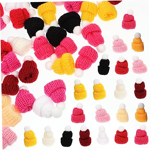 FUNNETOYU 50 Stück Mini Strickmützen Teiliges Bunte Handgefertigte Puppenhüte für DIY Bastelprojekte Wiederverwendbare Mützen für Festliche Dekoration für Mini Häuser und Kleine Kunstwerke FUNNETOYU 50 Stück Mini Strickmützen Teiliges Bunte Handgefertigte Puppenhüte für DIY Bastelprojekte Wiederverwendbare Mützen für Festliche Dekoration für Mini Häuser und Kleine Kunstwerke von FUNNETOYU