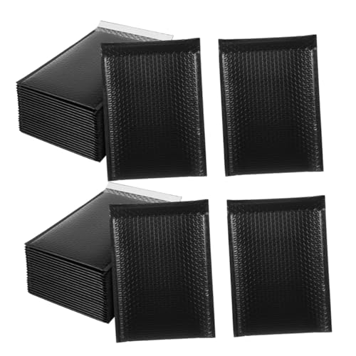 FUNNETOYU 50 Stück Schwarze Bubble -Umschlagstasche Bubble -Umschläge dämpft Mailer Versandtaschen für den Postversand Mailer Postsäcke Mailingumschläge Sport FUNNETOYU 50 Stück Schwarze Bubble -Umschlagstasche Bubble -Umschläge dämpft Mailer Versandtaschen für den Postversand Mailer Postsäcke Mailingumschläge Sport von FUNNETOYU