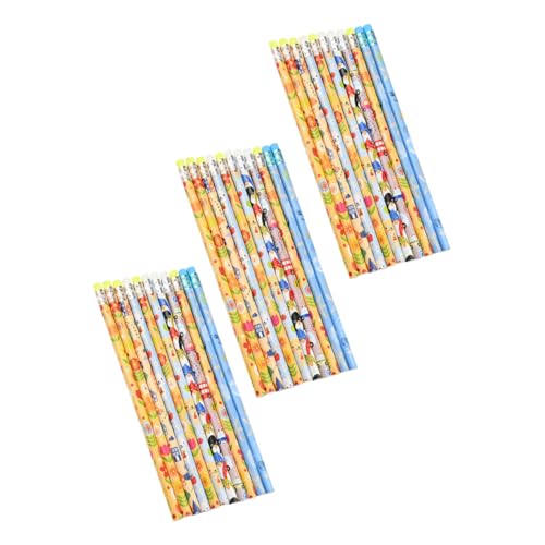 FUNNETOYU 50 Stück Teiliges Holzbleistifte mit Radiergummi Cartoon Design Weich Schreibend für Kindergarten Schule Zeichnen und Schreiben von Schülern FUNNETOYU 50 Stück Teiliges Holzbleistifte mit Radiergummi Cartoon Design Weich Schreibend für Kindergarten Schule Zeichnen und Schreiben von Schülern von FUNNETOYU