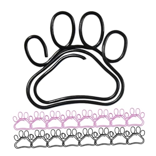 FUNNETOYU 50 Stück Teiliges Katzenkrallen Büroklammern Kleine Praktische Papierklammern in Schwarz und Multifunktionale Dokumentenhalter für Büro Schule und Zuhause Dekorative Clips für FUNNETOYU 50 Stück Teiliges Katzenkrallen Büroklammern Kleine Praktische Papierklammern in Schwarz und Multifunktionale Dokumentenhalter für Büro Schule und Zuhause Dekorative Clips für von FUNNETOYU