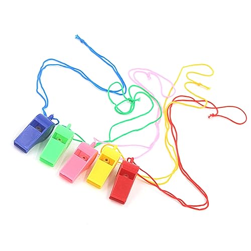 FUNNETOYU 50 Stück Teiliges Kunststoffpfeifen für Bunte Trainingspfeifen als Partygeschenk Spielzeugpfeifen für Geburtstagsfeiern Kindergarten und Kinderpartys für Drinnen und Draußen FUNNETOYU 50 Stück Teiliges Kunststoffpfeifen für Bunte Trainingspfeifen als Partygeschenk Spielzeugpfeifen für Geburtstagsfeiern Kindergarten und Kinderpartys für Drinnen und Draußen von FUNNETOYU