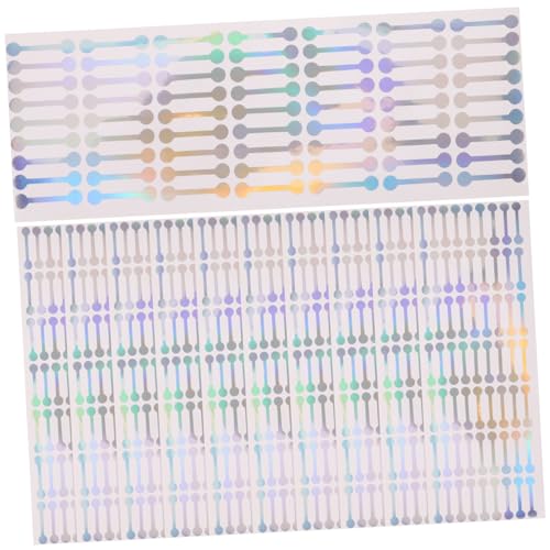 FUNNETOYU 500 Stück Manipulationssichere Siegelaufkleber aus PVC Versiegelungsstreifen für Kosmetikflaschen Einfache Anwendung für Öle Tuben und Verpackungen FUNNETOYU 500 Stück Manipulationssichere Siegelaufkleber aus PVC Versiegelungsstreifen für Kosmetikflaschen Einfache Anwendung für Öle Tuben und Verpackungen von FUNNETOYU