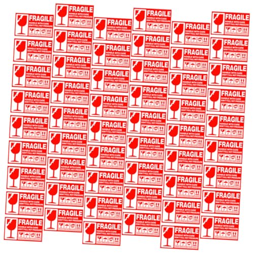 FUNNETOYU 500 Stück Selbstklebende Warnaufkleber Vorsicht Zerbrechlich Verpackungsetiketten für Kartons Papier Folie Langlebige und Praktische Fragile Product Labels FUNNETOYU 500 Stück Selbstklebende Warnaufkleber Vorsicht Zerbrechlich Verpackungsetiketten für Kartons Papier Folie Langlebige und Praktische Fragile Product Labels von FUNNETOYU