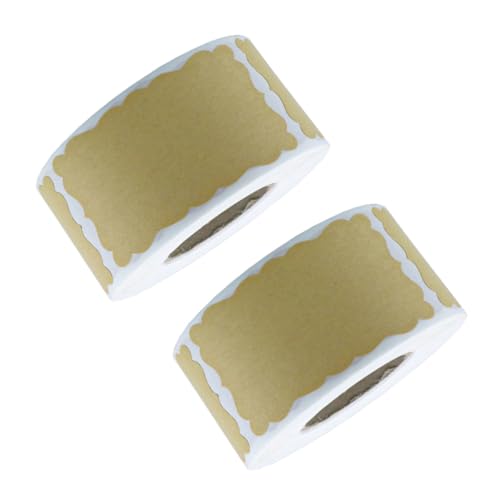 FUNNETOYU 500Stücke Kraftpapier Aufkleber für Selbstklebende Beschreibbar für DIY Geschenkverpackungen und Langlebig und Praktisch FUNNETOYU 500Stücke Kraftpapier Aufkleber für Selbstklebende Beschreibbar für DIY Geschenkverpackungen und Langlebig und Praktisch von FUNNETOYU