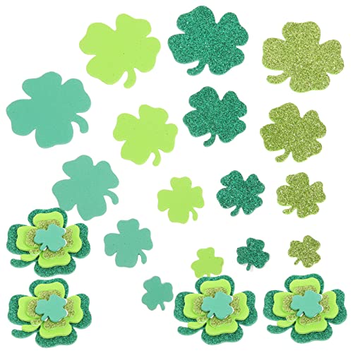 FUNNETOYU 500stücke Glitzernde Shamrock Aufkleber Selbstklebende Moosgummi Kleeblatt Sticker Für Patrick's Day Dekoration Bastelprojekte Und Partys FUNNETOYU 500stücke Glitzernde Shamrock Aufkleber Selbstklebende Moosgummi Kleeblatt Sticker Für Patrick's Day Dekoration Bastelprojekte Und Partys von FUNNETOYU